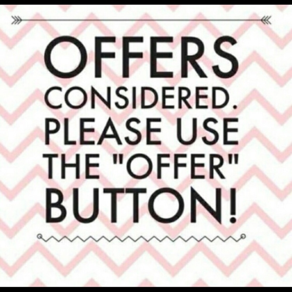 Make me an offer! Willing to negotiate.